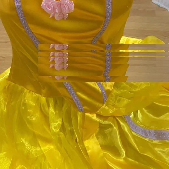Princess Belle princess gown costume size XS - Picture 8 of 8